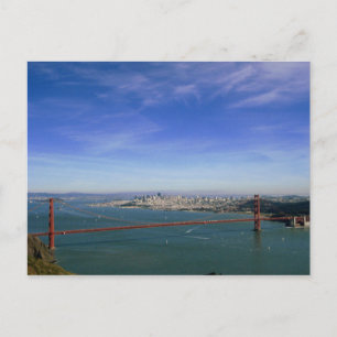 Het Panoramische briefkaart van het Golden Gate