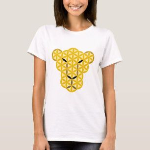 het panter of life - sred animals 01 . t-shirt