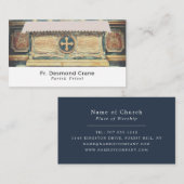 Het Pantheon Altar, Rome, christendom, religie Visitekaartje (Voorkant / Achterkant)