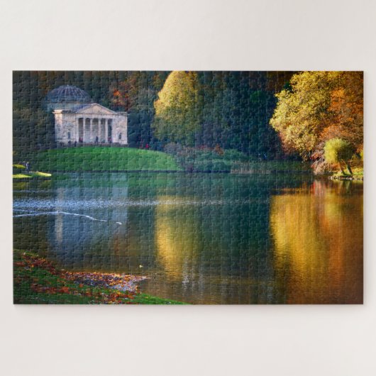 Het Pantheon, de Reflectie. Legpuzzel (Horizontaal)