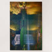 Het Pantheon, de Reflectie. Legpuzzel (Verticaal)