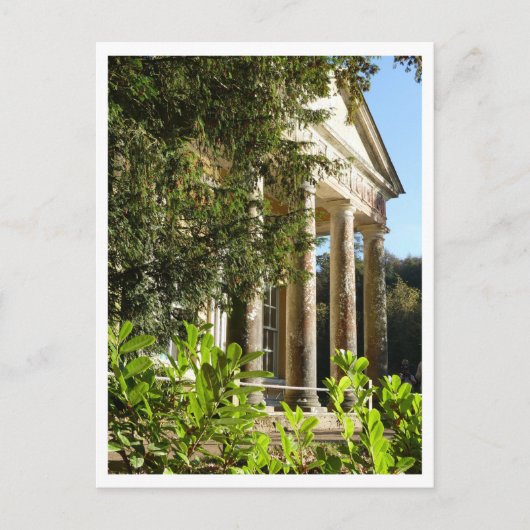 Het Pantheon in het Stourhead Briefkaart (Voorkant)