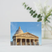 Het Pantheon in Parijs, Frankrijk Briefkaart (Staand voorkant)