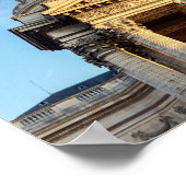 Het Pantheon in Parijs, Frankrijk Poster (Hoek)