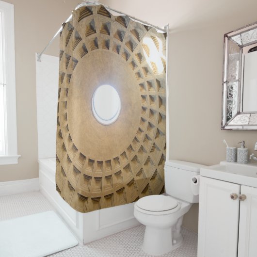 Het Pantheon in Rome #3 #travel #wall #art Douchegordijn (In situ)