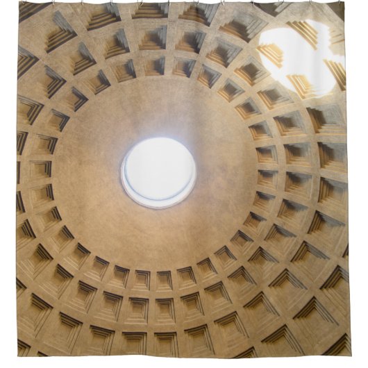 Het Pantheon in Rome #3 #travel #wall #art Douchegordijn (Voorkant)