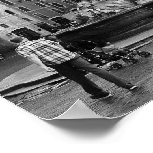 Het Pantheon in Rome, Italië Poster (Hoek)