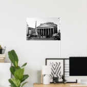 Het Pantheon in Rome, Italië Poster (Thuiskantoor)