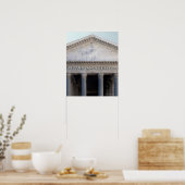 Het Pantheon in Rome, Italië. Poster (Keuken)