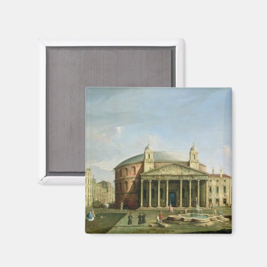 Het Pantheon in Rome Magneet (Voorkant / Achterkant)