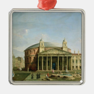 Het Pantheon in Rome Metalen Ornament