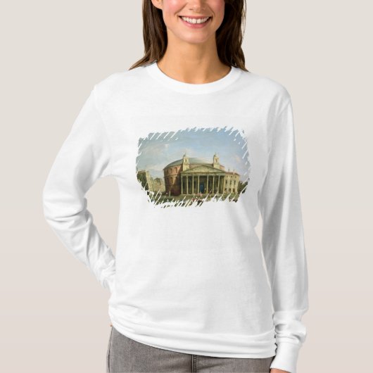 Het Pantheon in Rome T-shirt (Voorkant)