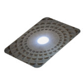 Het pantheon is volgens de magneet (Linkerzijde)