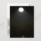 Het Pantheon Oculus, Rome, Italië - Briefkaart (Voorkant / Achterkant)