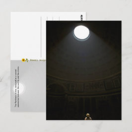 Het Pantheon Oog, Rome, Italië - Briefkaart