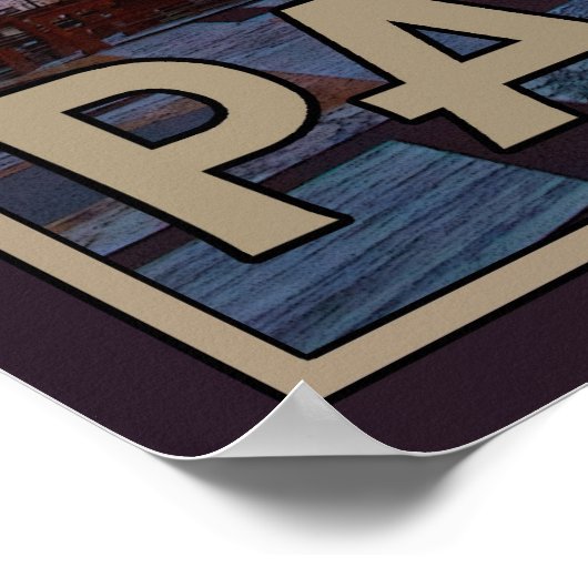 Het pantheon poster (Hoek)