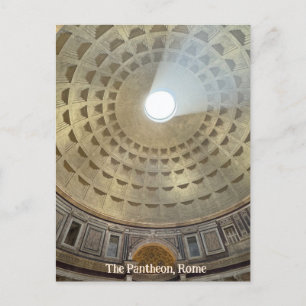 Het Pantheon, Rome, Italië Design Briefkaart