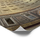 Het Pantheon, Rome, Italië Design Fotoprint Poster (Hoek)