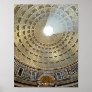 Het Pantheon, Rome, Italië Design Fotoprint Poster