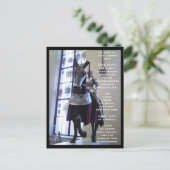 Het pantser van God (paard) Briefkaart (Staand voorkant)