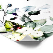 Het panty spel teken minimalistisch Vrijgezellenfe Poster (Hoek)