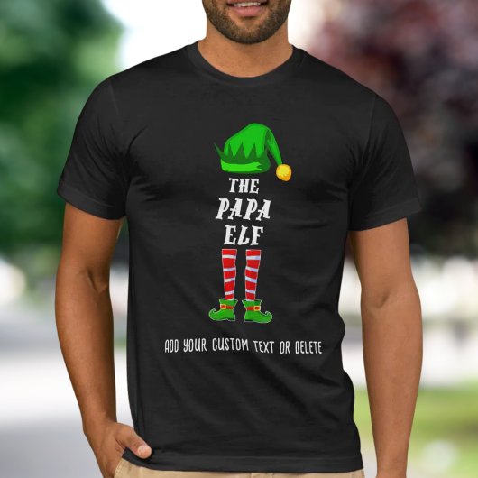Het Papa ELF T-shirt, Kerst Family Matching T-shirt
