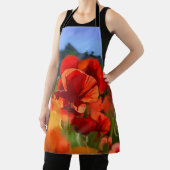 Het papaverhuis - olieverfschilderij schort (Insitu)