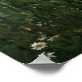 Het papaverveld poster (Hoek)