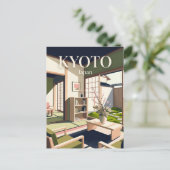 Het Paper & Petal Cafe Japan Briefkaart (Staand voorkant)