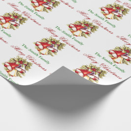 Het papier voor kerstboomcellen personaliseren