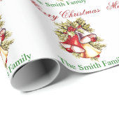 Het papier voor kerstboomcellen personaliseren (Rol Hoek)