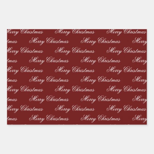 Het papier voor kerstboomcellen personaliseren inpakpapier vel (Voorkant 3)