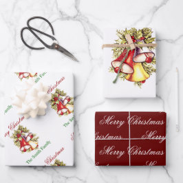 Het papier voor kerstboomcellen personaliseren inpakpapier vel