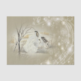 Het Papieren zakdoekje van Kerstmis van Tissuepapier