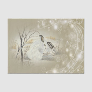 Het Papieren zakdoekje van Kerstmis van Tissuepapier