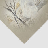 Het Papieren zakdoekje van Kerstmis van Tissuepapier (Detail)