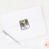 HET PAPILLON RONDE STICKER (Envelop)