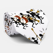 Het paraderen Band over Stropdas (Opgerold)