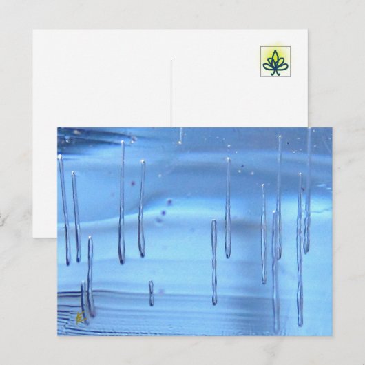 Het Paradijs binnentreden, Esoterisch, Natuurpoëzi Briefkaart (Voorkant / Achterkant)