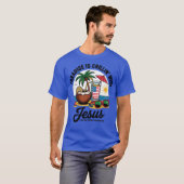 Het Paradijs is aan het chillen met Jezus T-shirt (Voorkant volledig)