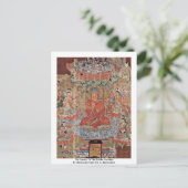 Het paradijs van de Boeddha Amitabha Briefkaart (Staand voorkant)