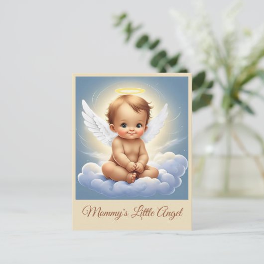 "HET PARADIJS VAN DE KLEINE ENGEL" BRIEFKAART (Staand voorkant)