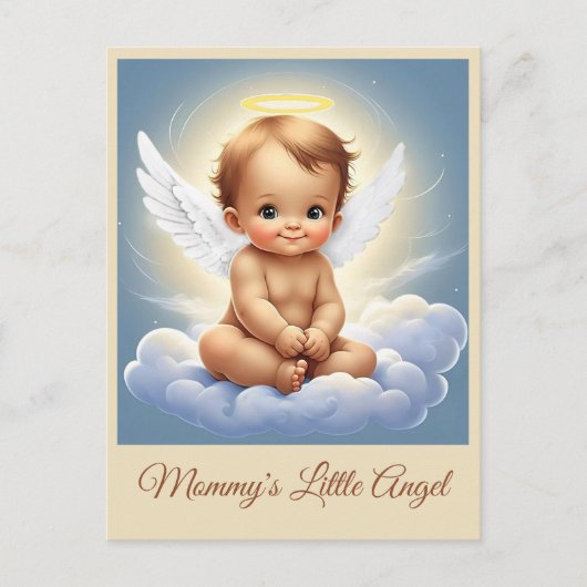 "HET PARADIJS VAN DE KLEINE ENGEL" BRIEFKAART (Voorkant)