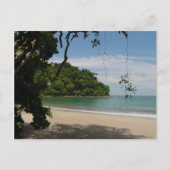 Het Paradijs van het Strand van Costa Rica Briefkaart (Voorkant)