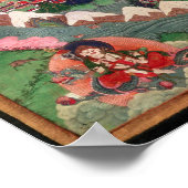 Het Paradijs van Shambhala, Tibetaanse banner Poster (Hoek)