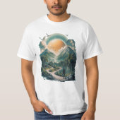 Het parcours lopen t-shirt (Voorkant)