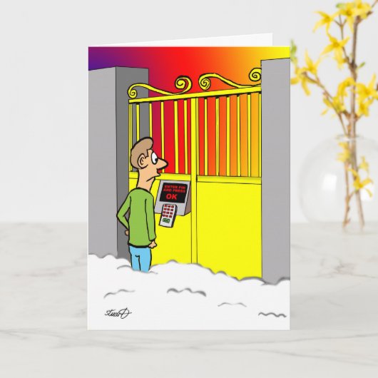 Het parelachtige Aantal van de Speld van Poorten Kaart (Gele Bloem)