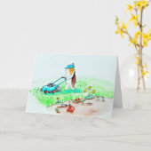 Het parelhokje van het parelhokje de Gardener schi Kaart (Gele Bloem)