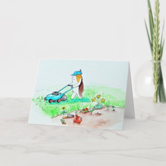 Het parelhokje van het parelhokje de Gardener schi Kaart (Voorkant)