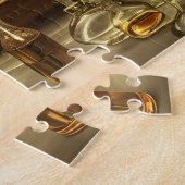 Het parfumelaboratorium Jigzaag Puzzle Legpuzzel (Zijkant)